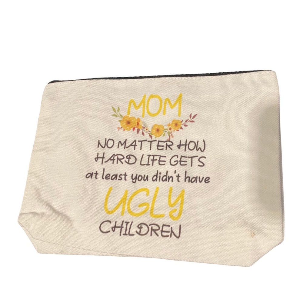 New Mom Gifts Makeup Cosmetic Bag for Women